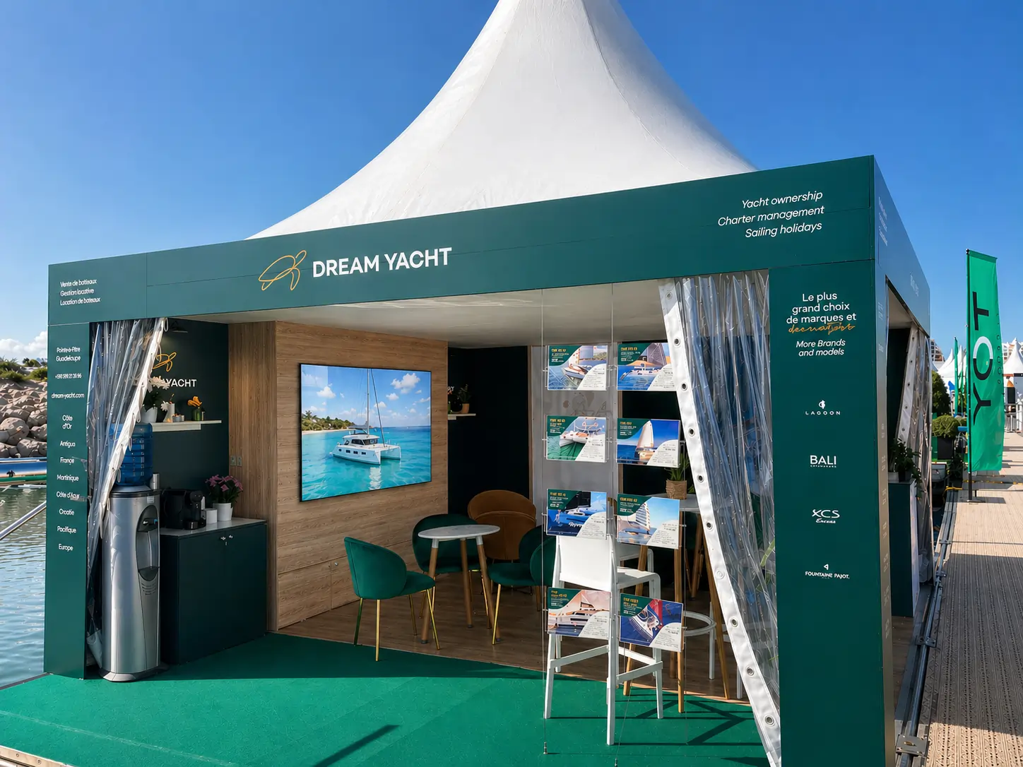 Cannes yacht festival / Boat Show Dusseldorf/ Multihull Rochelle / Monaco yacht show / …